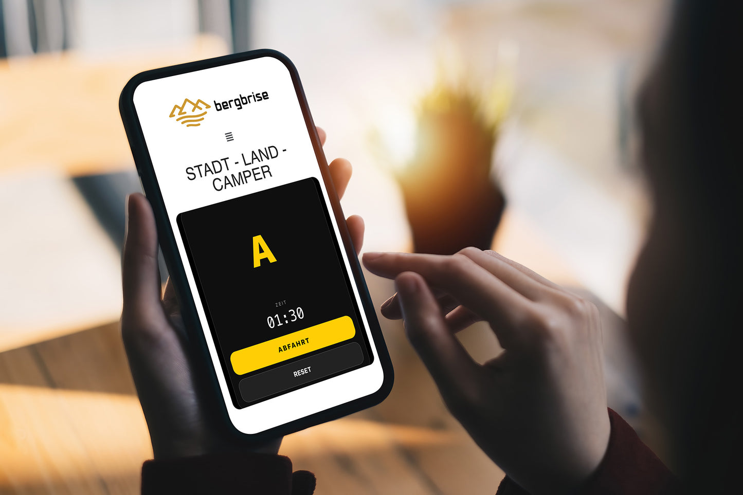 Bergbrise Camper Spiel "Stadt - Land - Camper"