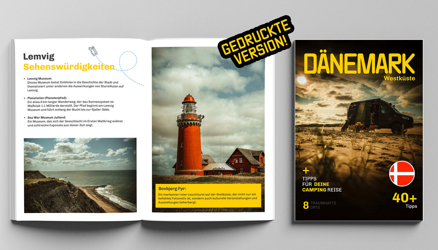 Bergbrise Dänemark Guide – Dein Camping-Reiseführer für die Nordseeküste im Wohnmobil (Druckversion)