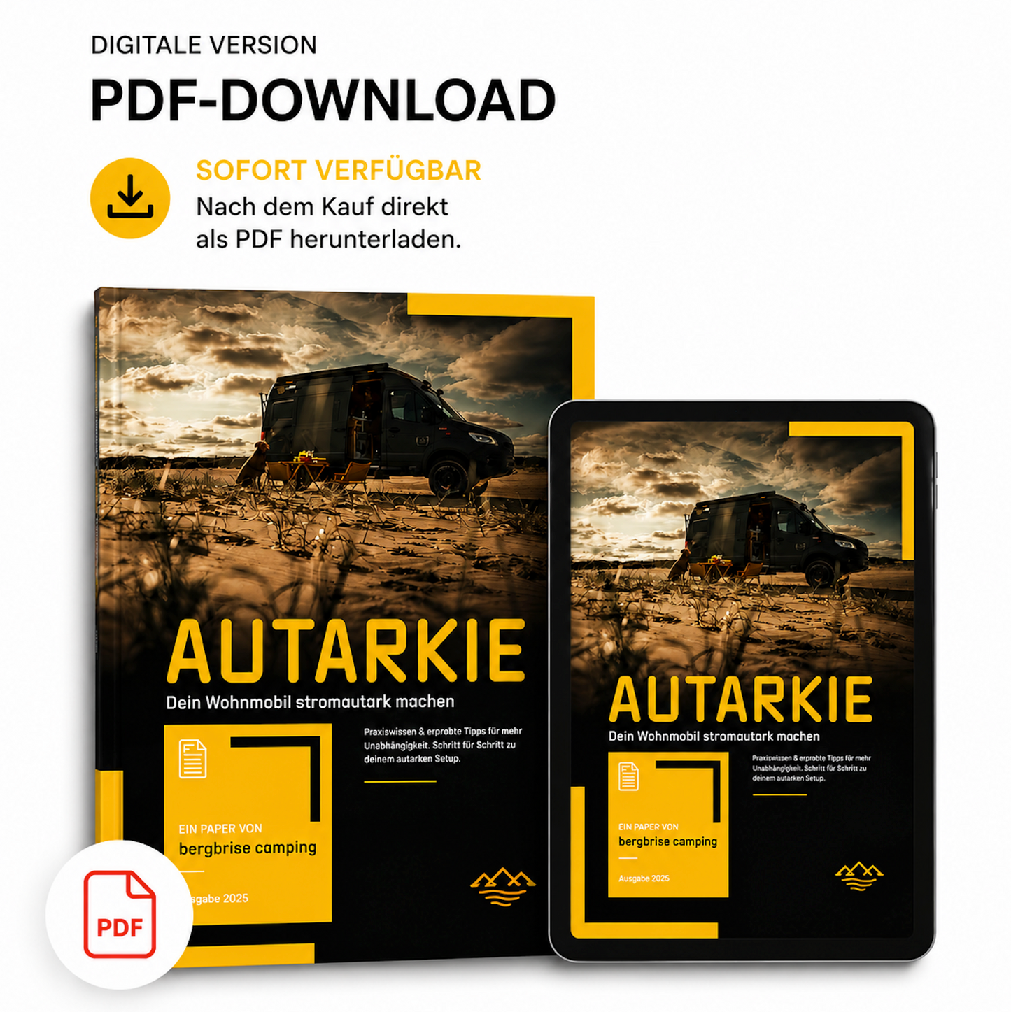 Bergbrise Autark Leitfaden für Wohnmobile und Campervans (E-Book | PDF)