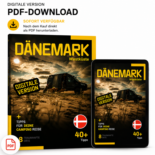 Bergbrise Dänemark Guide – Dein Camping-Reiseführer für die Nordseeküste im Wohnmobil (eBook / PDF-Download)